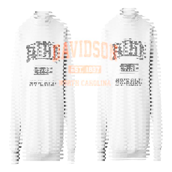 Davidson ノースカロライナ Nc ビンテージ アスレチック スポーツデザイン スウェットシャツ