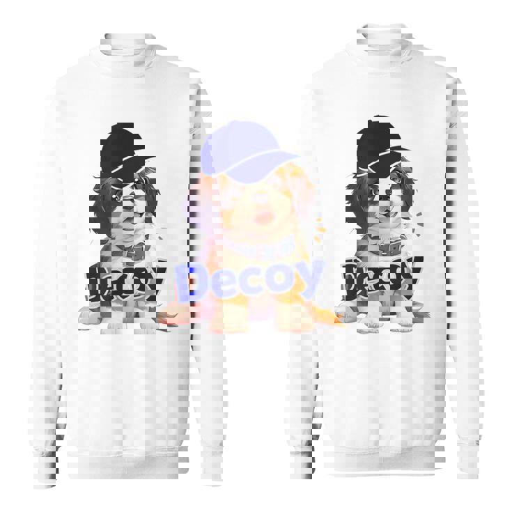 Decoy 愛犬 子犬 デコピン Decoy Kooikerhondje Puppy スウェットシャツ