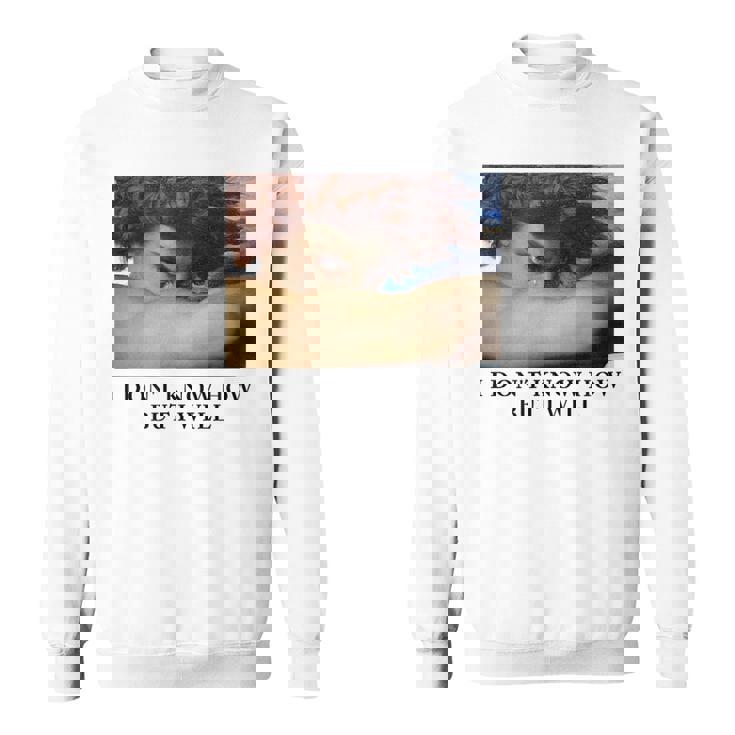 I Don't Know How But I Will – 堕天使 スウェットシャツ