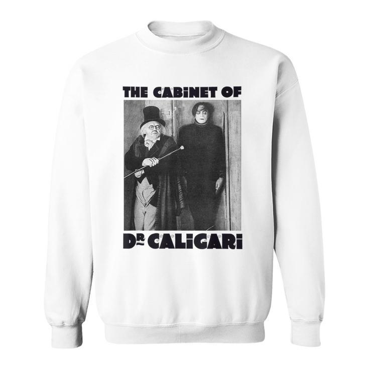 Dr Caligari ハロウィンモンスターポスター ヴィンテージホラー映画 スウェットシャツ