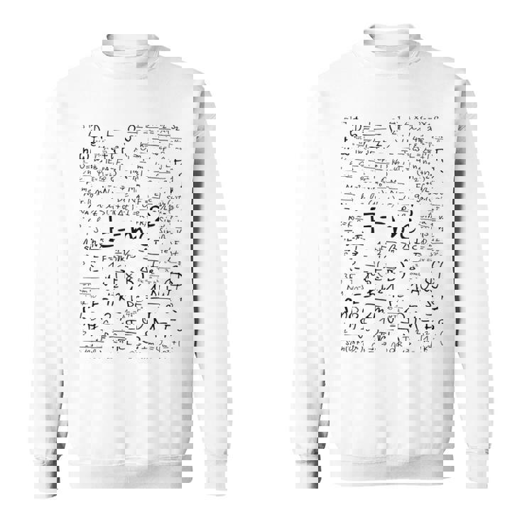 EMc2 光理論物理相対性理論のエネルギー質量速度 スウェットシャツ