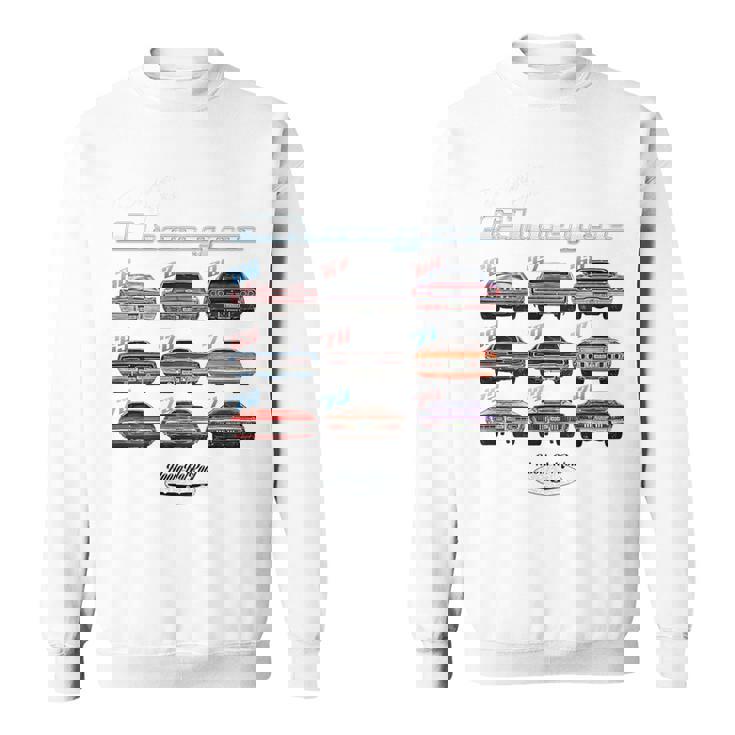 Evolution Charger スーパービー ホットロッド マッスルカー マグナム ウェッジ スウェットシャツ