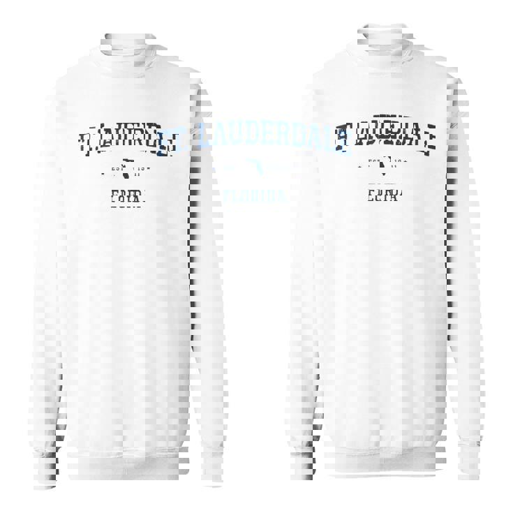 Ft Lauderdale スポーツアパレル フィットネス レトロ スウェットシャツ