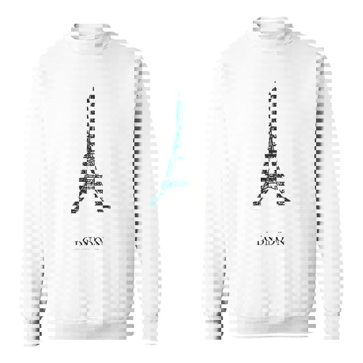 Europe ロンドン ブリテン エッフェル塔 パリ フランス スウェットシャツ