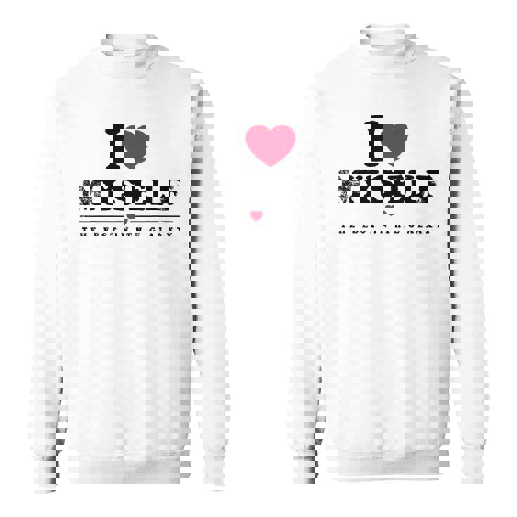 I Love Myself I Heart Myself スウェットシャツ