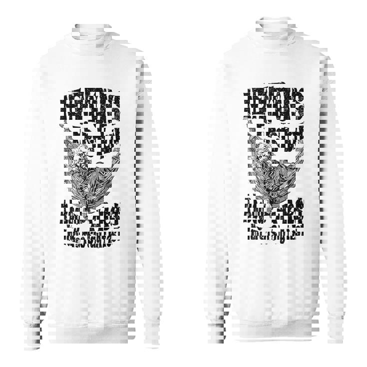 Physics ニュートンの第一法則体 安静時科学 スウェットシャツ