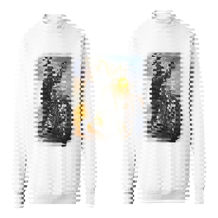 Gorilla ライディングチョッパー オートバイ スウェットシャツ