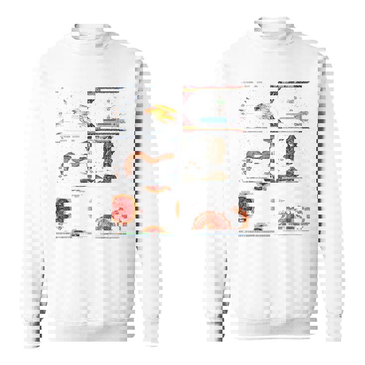 Gradius スクリーンショット ボス マルチ レトロ 宇宙戦 銀河 スウェットシャツ