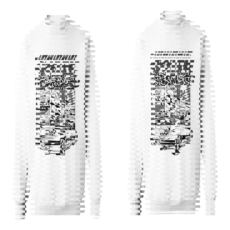 Gt R 34 Jdm ストリートレーシング ドラッグドリフト ヴィンテージ スウェットシャツ