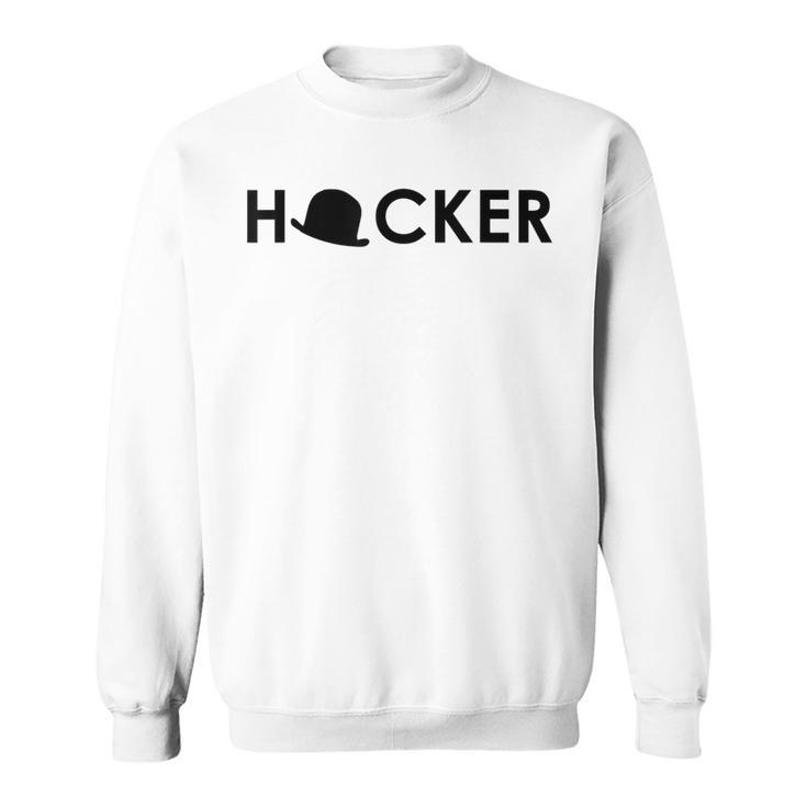 Hacker De Piratería De Hat Camisa de entrenamiento