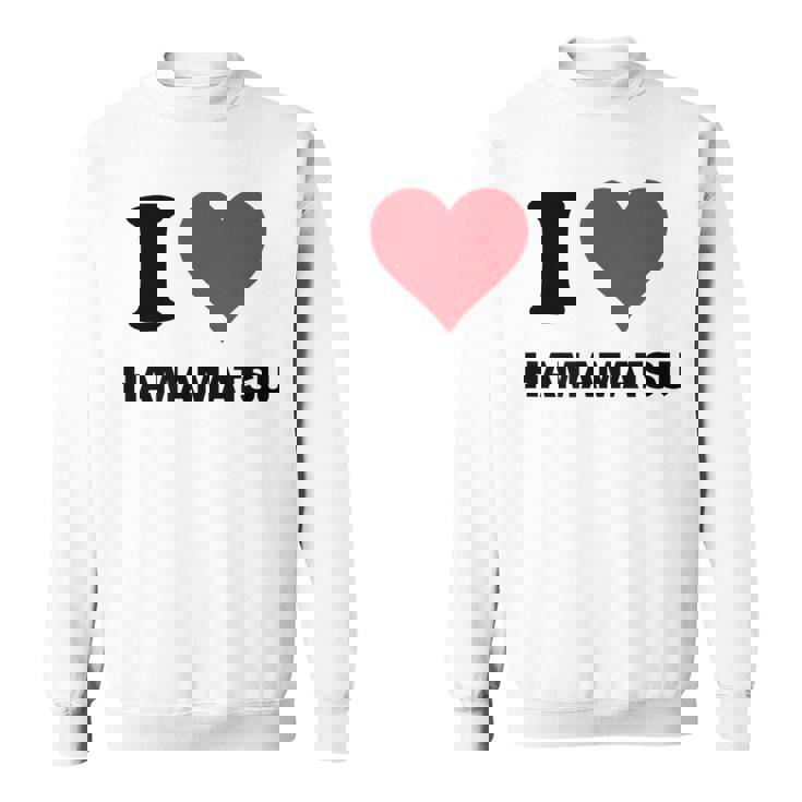 I Heart 浜松 Japan Love 日本土産 スウェットシャツ