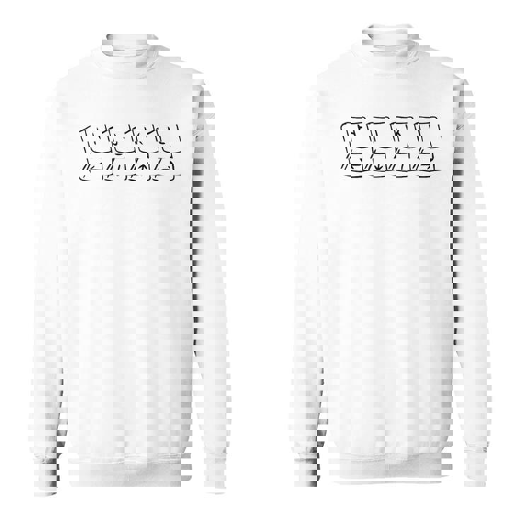 Hjklim ナビゲーションキーボードキーim Neovimファン用 スウェットシャツ