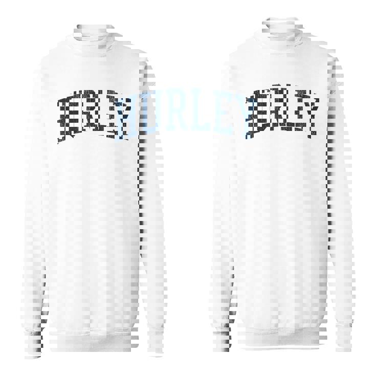 Hurley Ms ビンテージ アスレチック スポーツ Jsn2 ネイビープリント スウェットシャツ