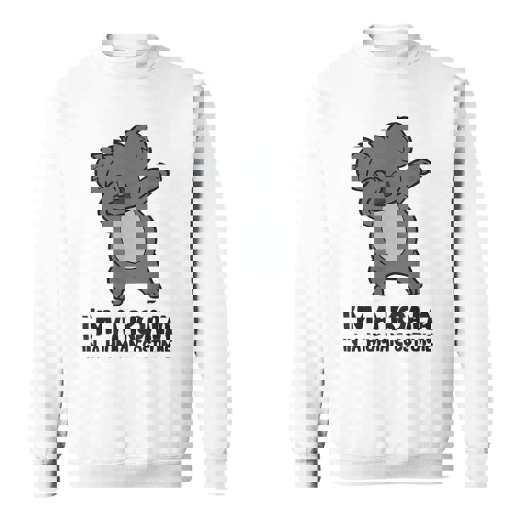 I'm A Koala In A Human コスチューム ファニー コアラ スウェットシャツ