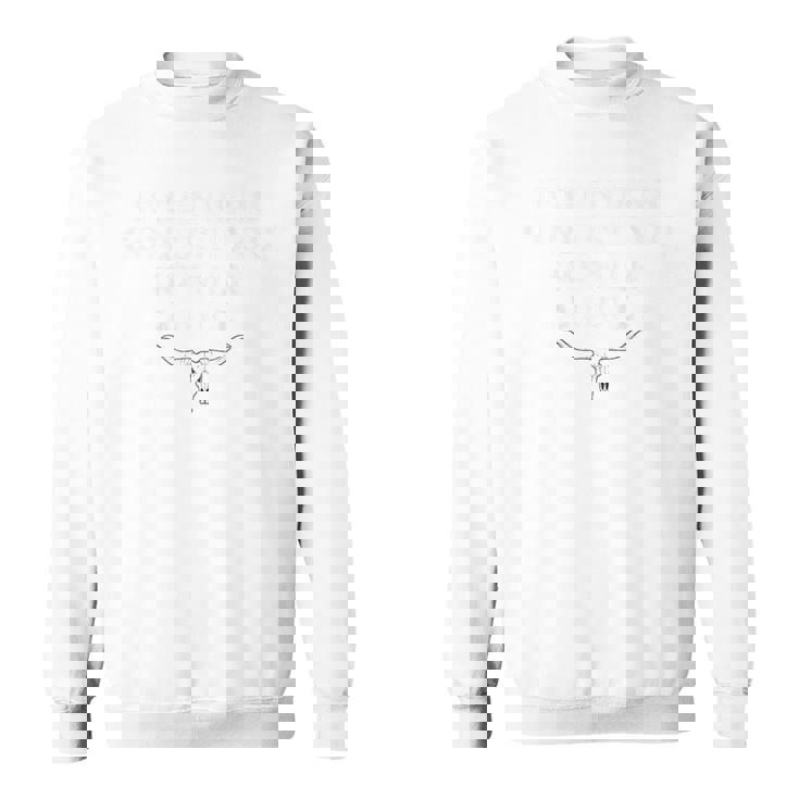 If Genders Confuse You Go Milk A Bull 背面 スウェットシャツ