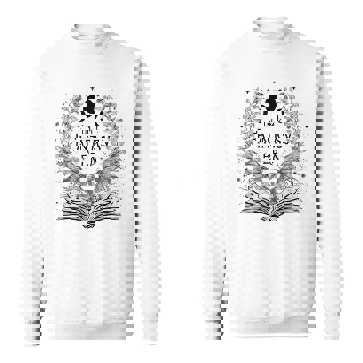 In My Fantasy Era Reading Fantasy Books メンズ レディース キッズ スウェットシャツ