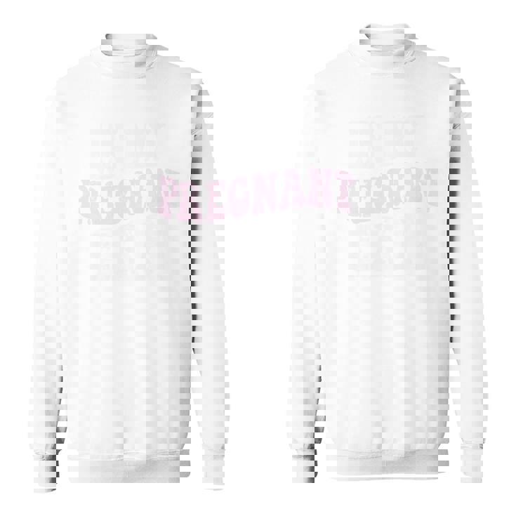 In My Pregnant Era おもしろ妊娠アナウンス妊娠 長袖tシャツ スウェットシャツ