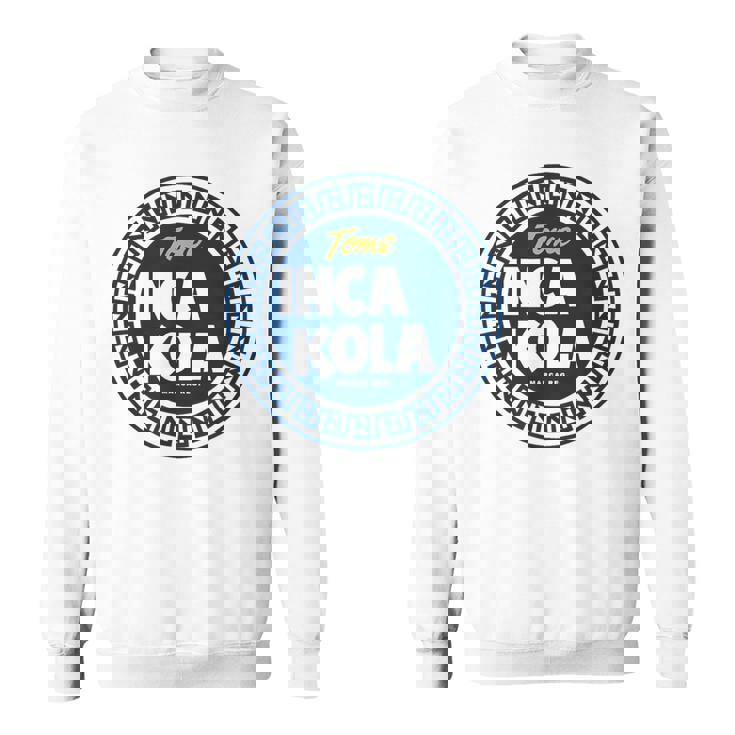 Inca Kola ペルーゴールデンコーラ バブルガム クリームソーダ スウェットシャツ