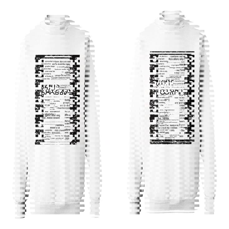 Kenko ひとことシリーズ「偉人のひとこと」［背面デザイン］ スウェットシャツ