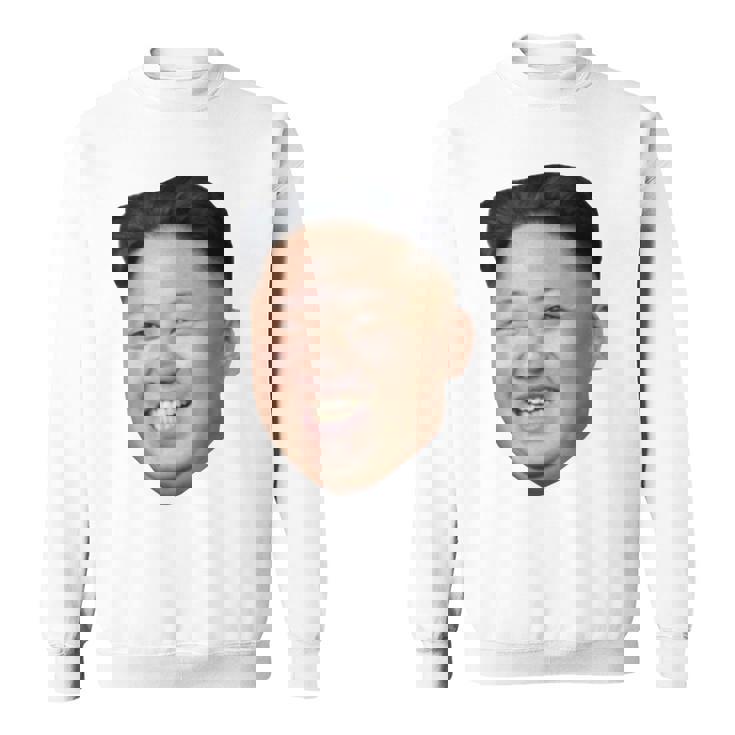 Kim Jong Un Big Face ロケットマン 北朝鮮パロディ スウェットシャツ