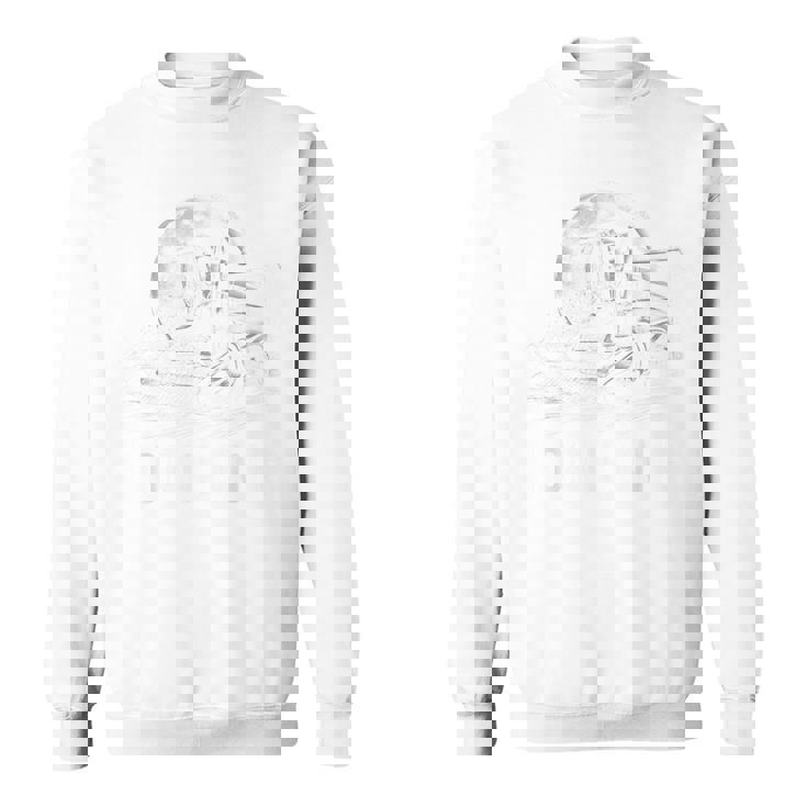 Kornkönig おかしな農民 農業は収穫機を組み合わせると言う スウェットシャツ