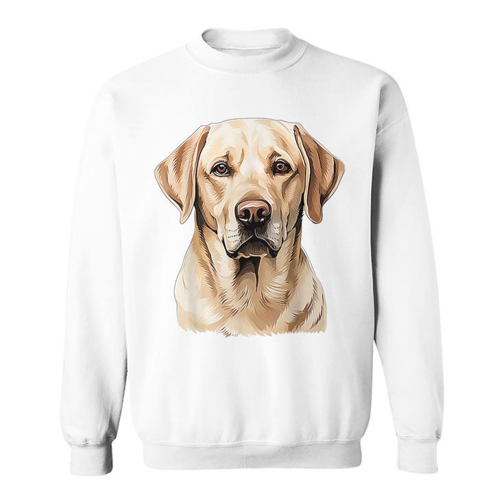 Labrador Cara Mascota Dibujo Ilustración Animal Labrador Camisa de entrenamiento