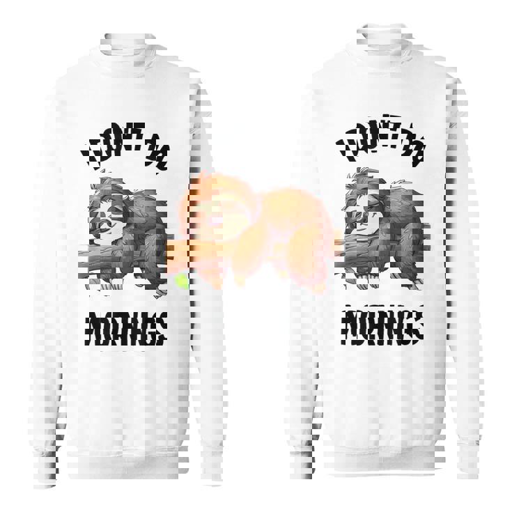 Lazy Nappingloth 怠惰な昼寝ナマケモノ スウェットシャツ