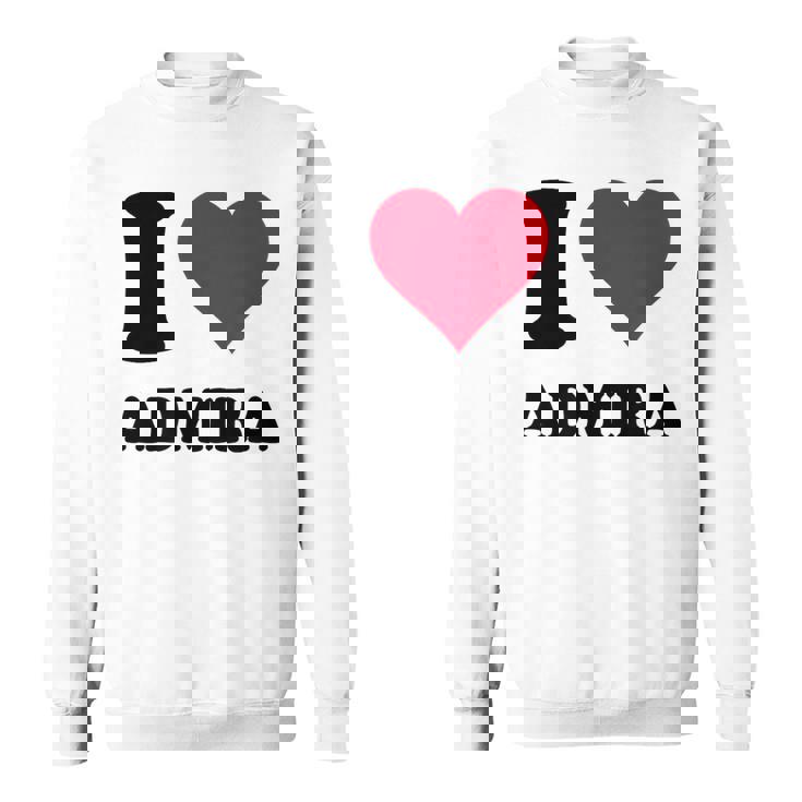 I Love Admira スウェットシャツ