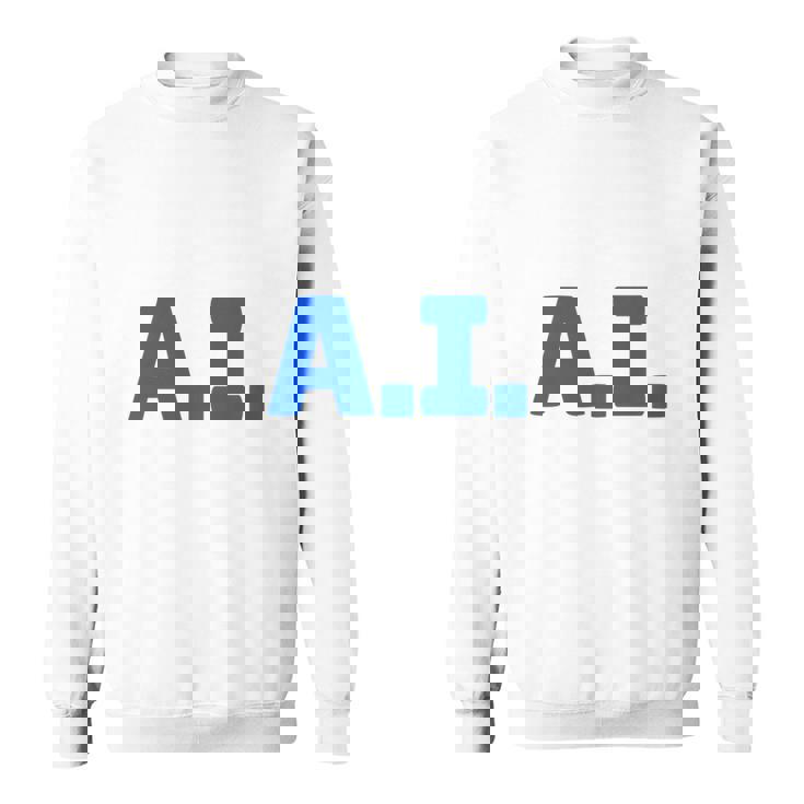 I Love AI 人工知能 長袖tシャツ スウェットシャツ