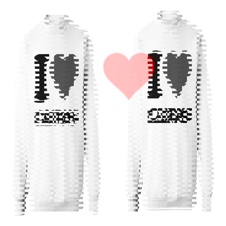 I Love Cairns スウェットシャツ