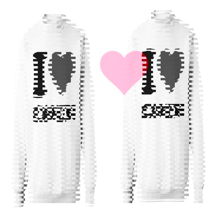 I Love Caven スウェットシャツ