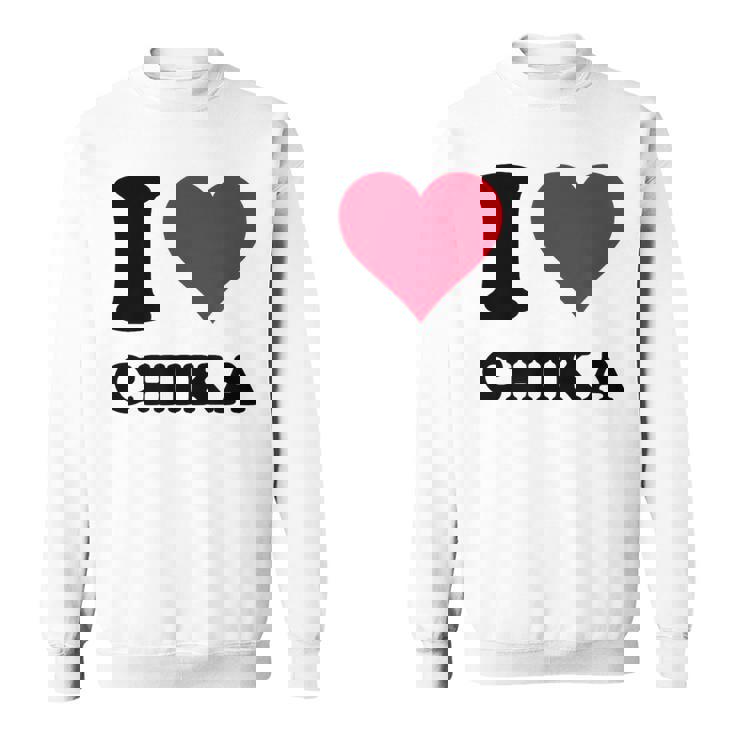 I Love Chika スウェットシャツ