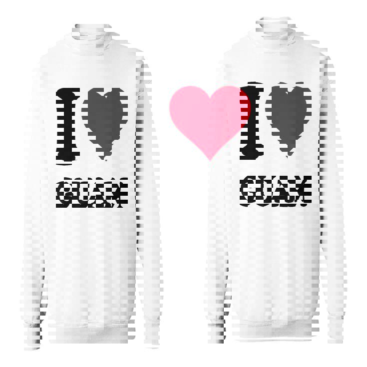 I Love Guam スウェットシャツ