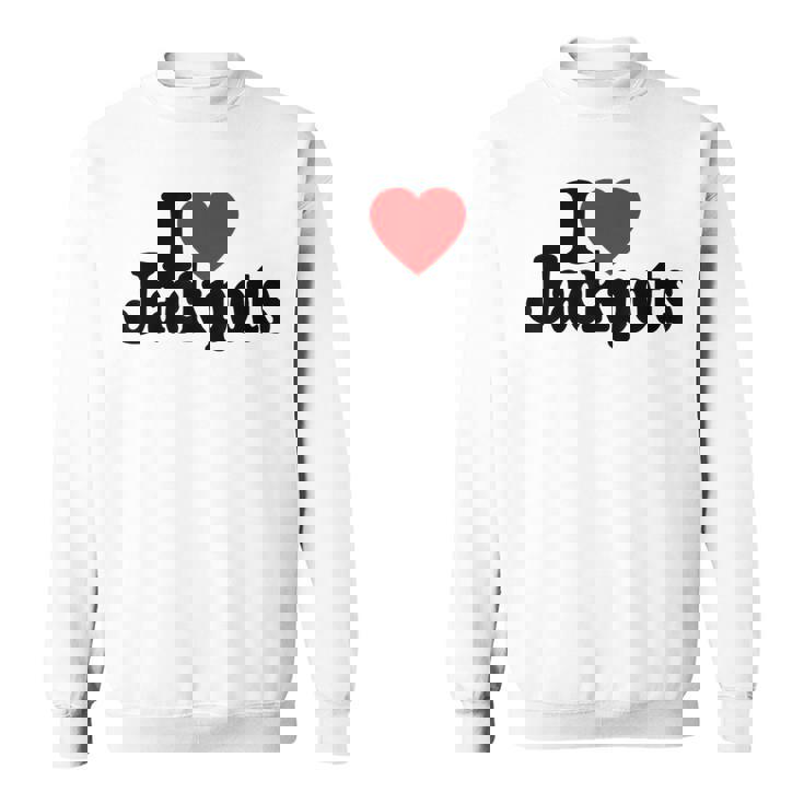 I Love Heart Jackpotslotslot Machines カジノラスベガス スウェットシャツ