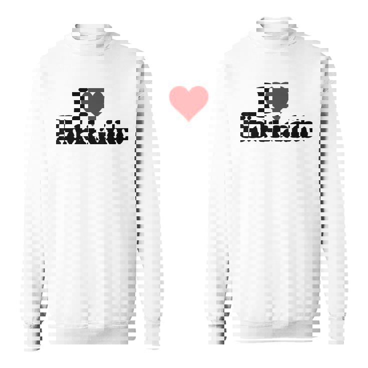 I Love Heart 北海道ジャパン スウェットシャツ