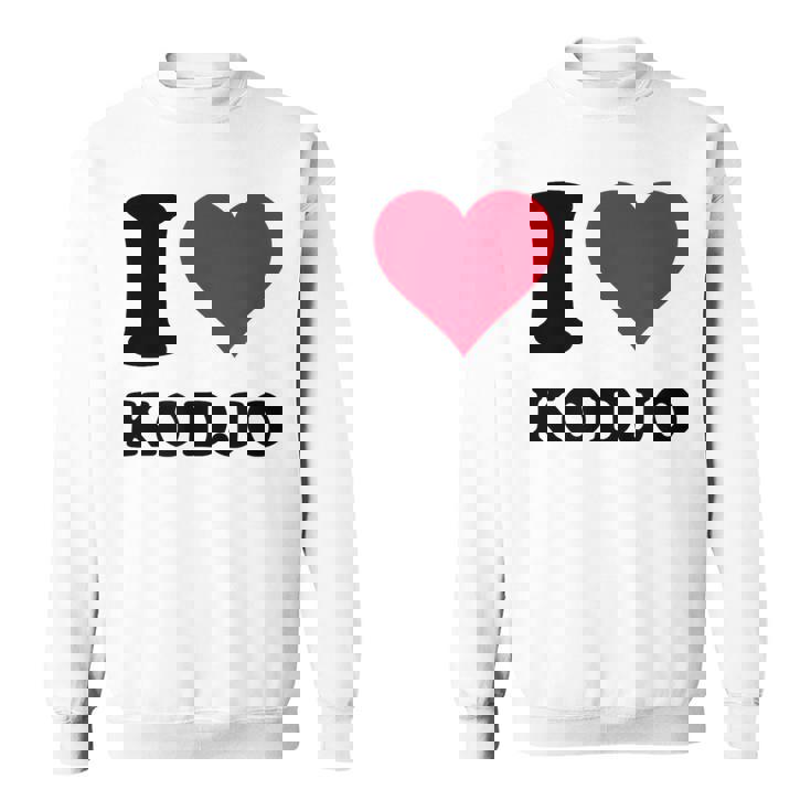 I Love Kodjo スウェットシャツ