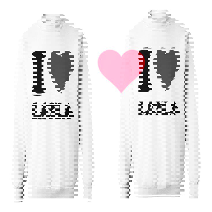 I Love Layla スウェットシャツ