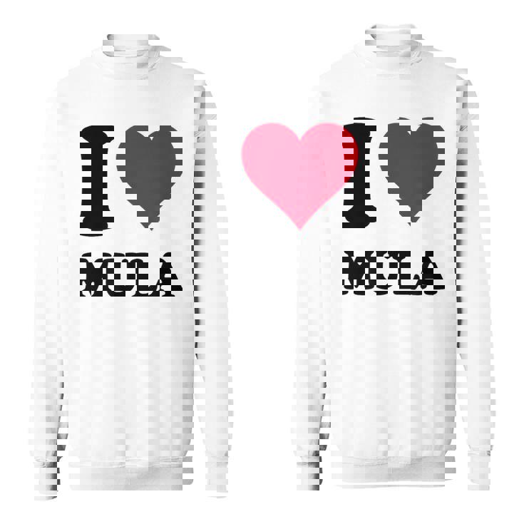 I Love Mula スウェットシャツ