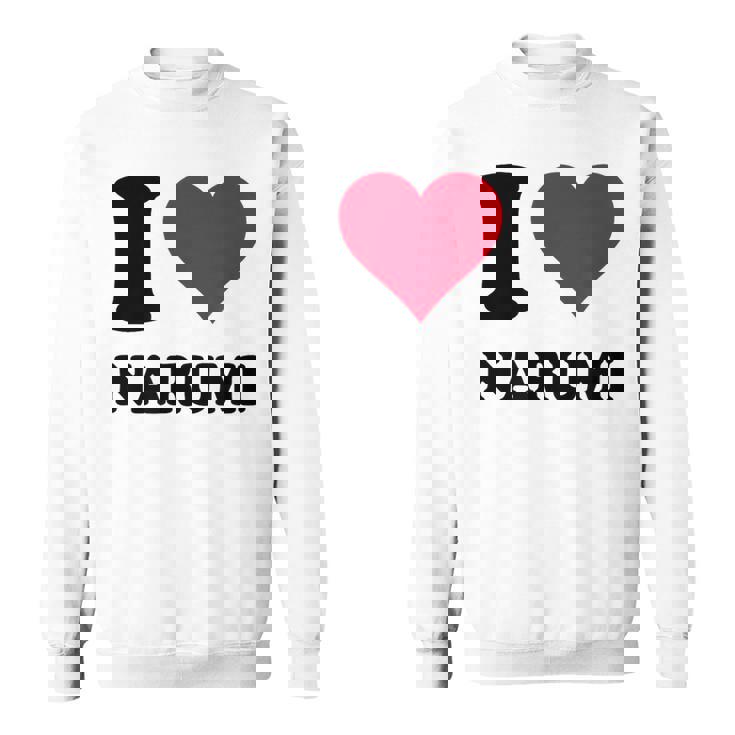 I Love Narumi スウェットシャツ