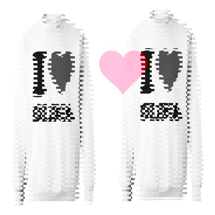 I Love Olina スウェットシャツ