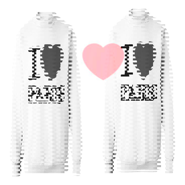 I Love Paris Graphic Novelty & Cool s スウェットシャツ