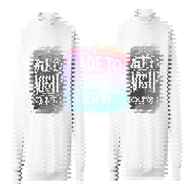 Made To Worship シャツ 礼拝シャツ メンズ & レディース God スウェットシャツ