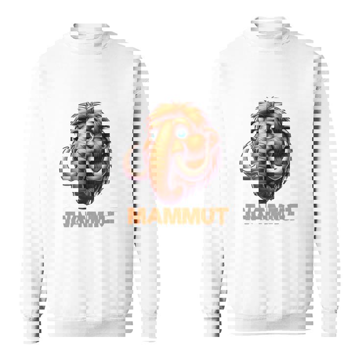 Mammut 氷河期 石器時代 象 ダス イスト マムート コスチューム 長袖tシャツ スウェットシャツ