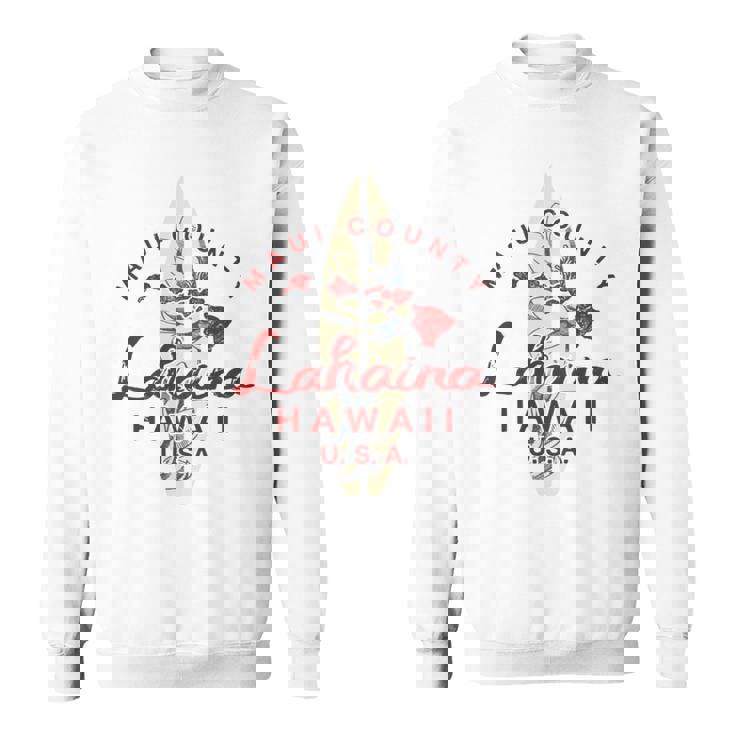 Maui Lahaina ヴィンテージ ハワイ諸島 長袖tシャツ スウェットシャツ