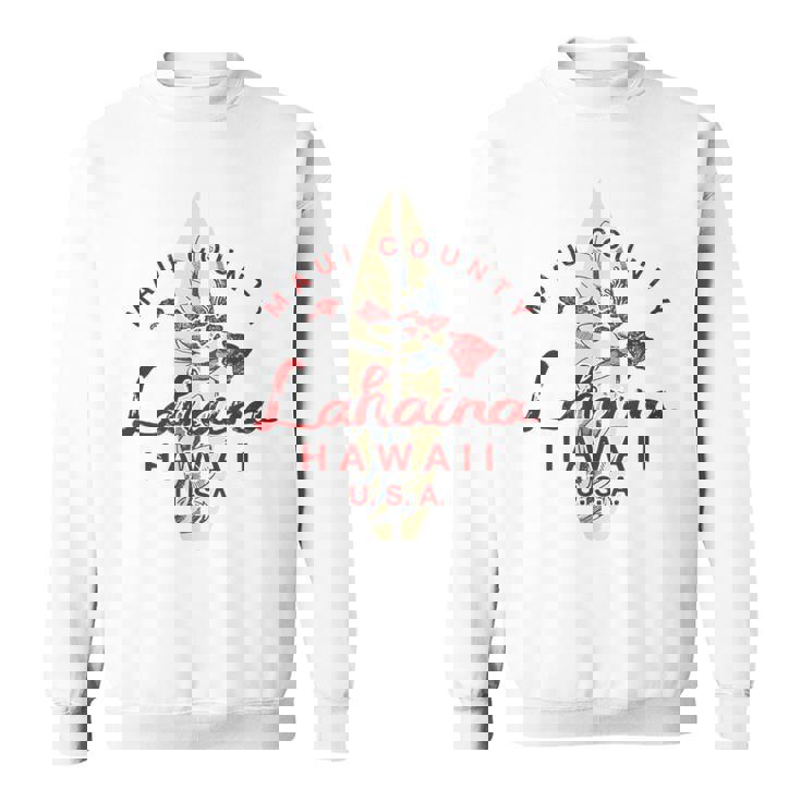 Maui ラハイナ ヴィンテージ ハワイアン諸島 ハワイ スウェットシャツ