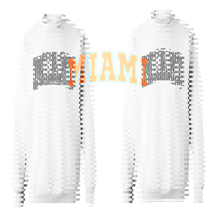 Miami Throwback Classic 長袖tシャツ スウェットシャツ