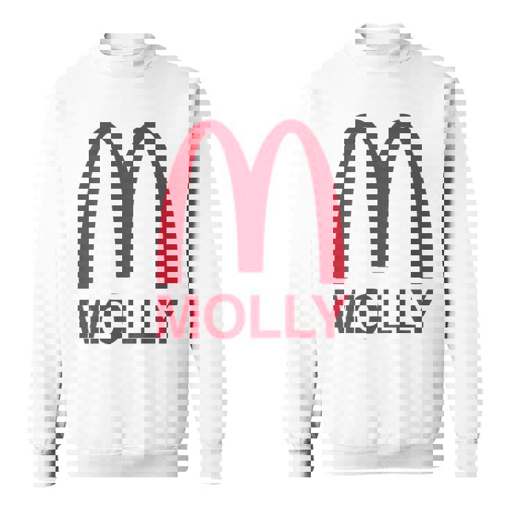 Molly Raveファッションedmtシャツ スウェットシャツ