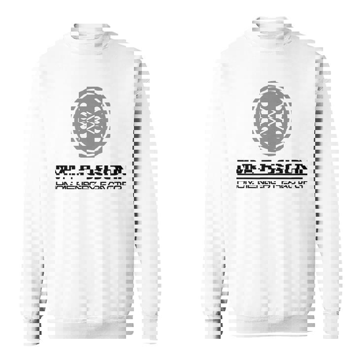 Mr Fusion 家庭用エネルギーリアクター スウェットシャツ