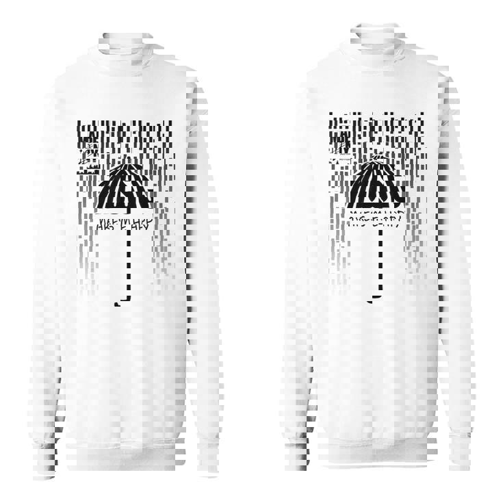 Music Makes Me Happy、音楽にインスパイアされたアパレル、ニューヨーク、ジャズ スウェットシャツ