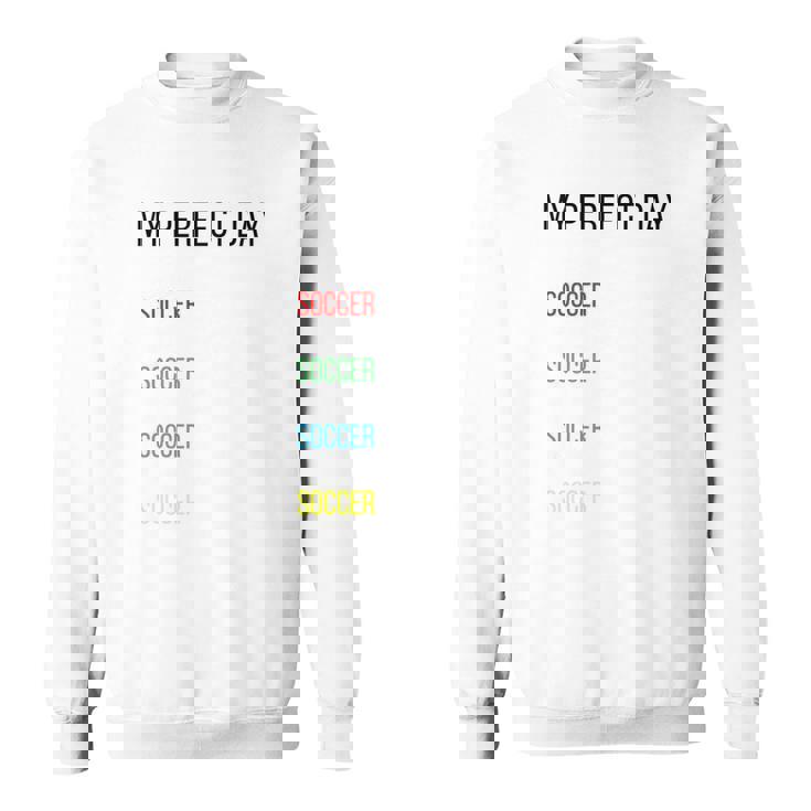 My Perfect Day、サッカー 長袖tシャツ スウェットシャツ